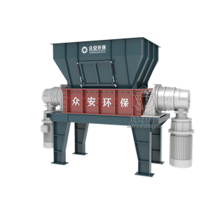 Pré-triturador de combustível alternativo RDF SRF de rotor duplo